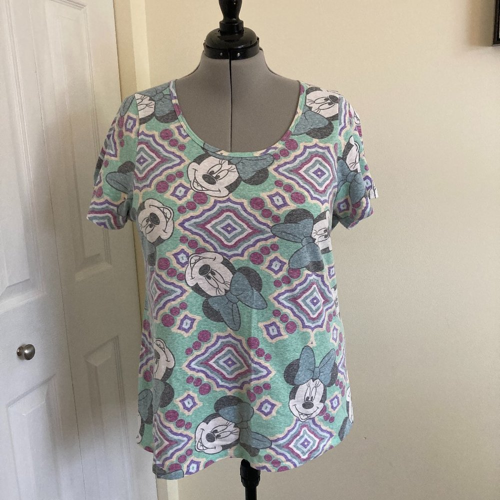LuLaRoe Disney Minnie Mouse Classic T 3X